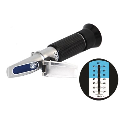 manual optical instrument 28-62% Brix china automatic refractometer