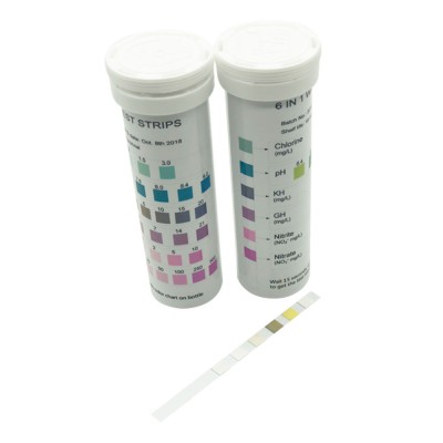 6 In 1 Chlorine Test Paper Ph Test Strip For Water